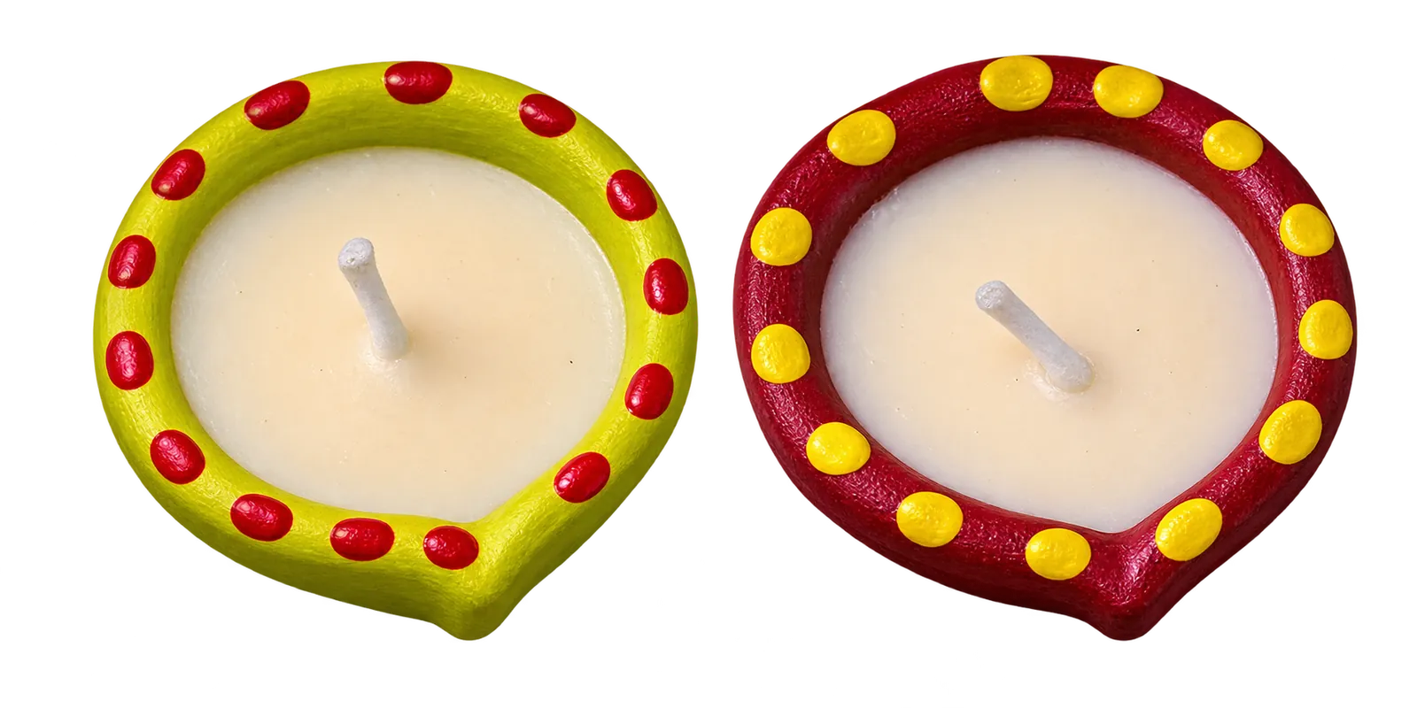 2 Diya Set (Karigari) — image 1
