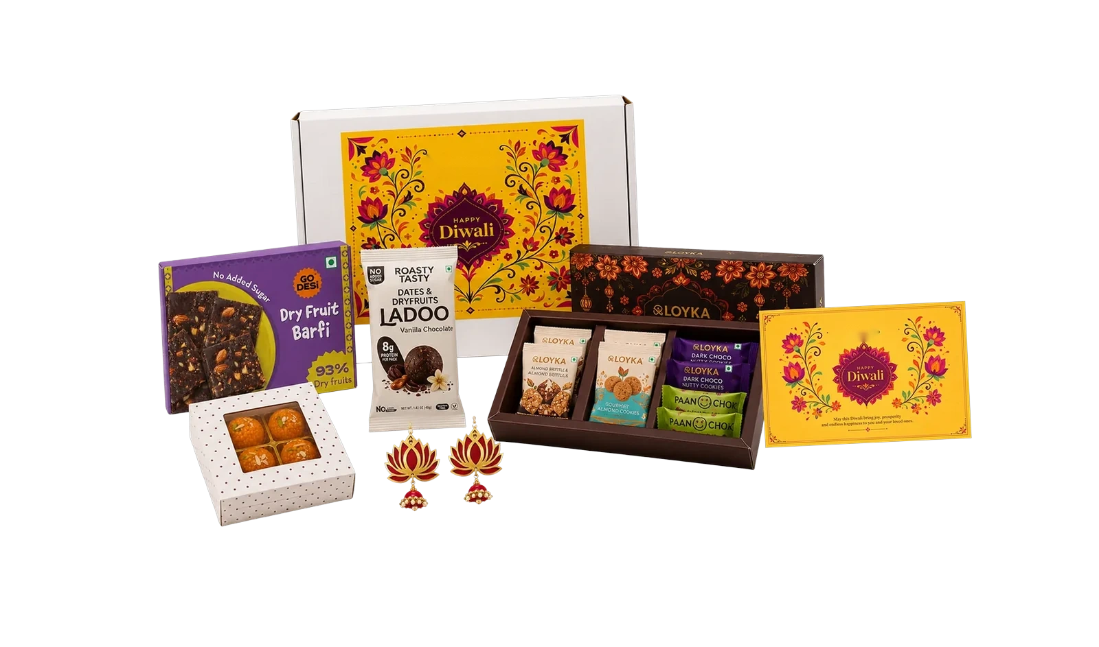 Candles, Chocolates & Cheer Gift Box — image 1