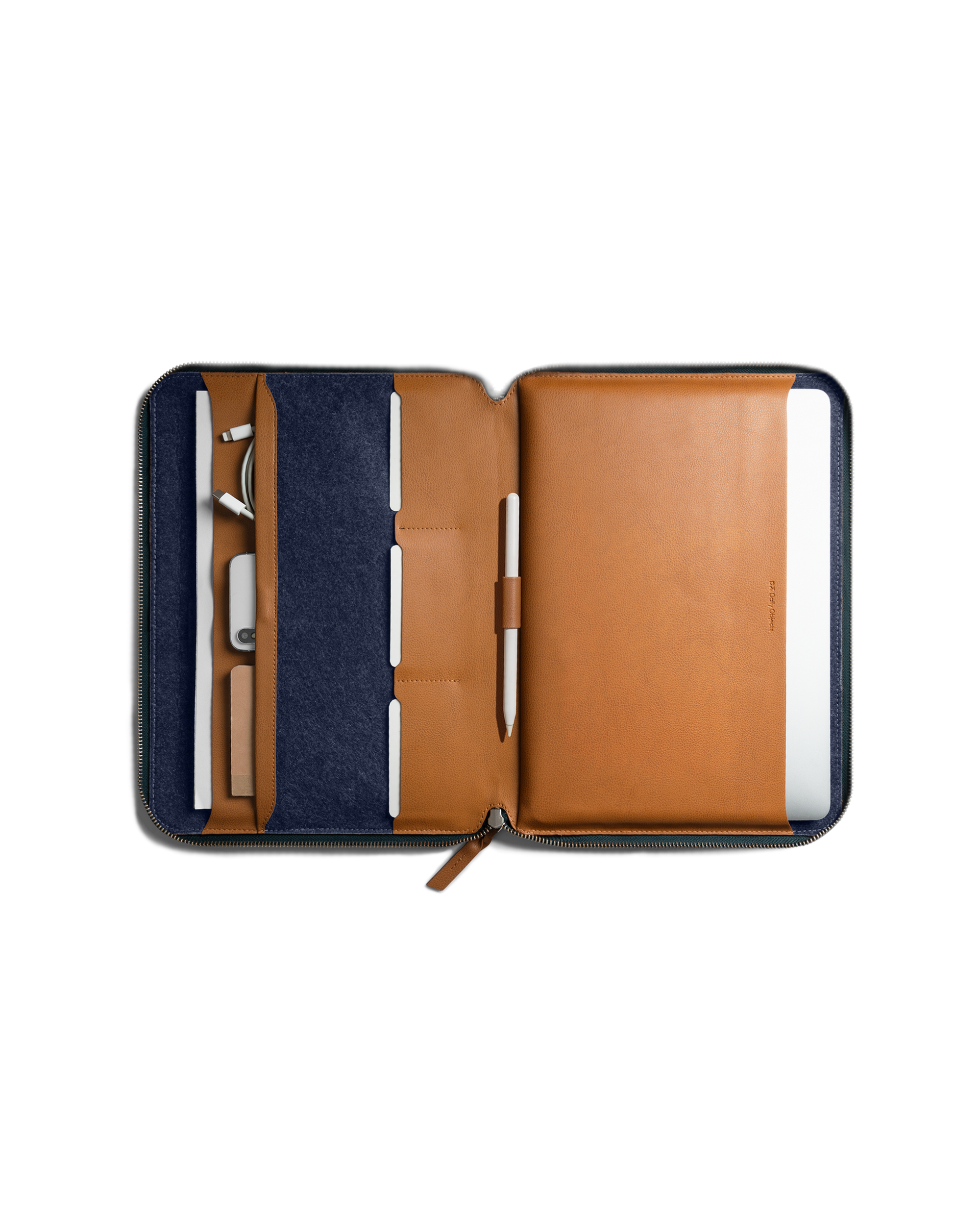 DailyObjects Urbane Tech Folio Case, Tan — image 1