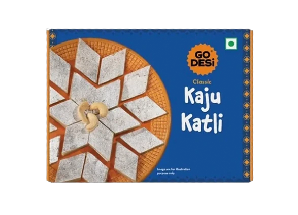 GoDesi Classic Kaju Katli Box, 200g — image 1