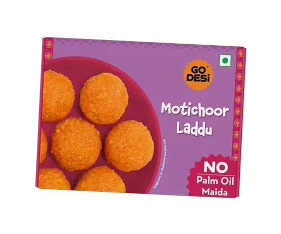 GoDesi Motichoor Laddoo Box, 400g — image 1