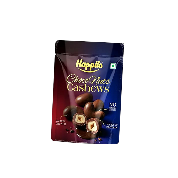 Happilo Cashew Choco Nuts, 45g — image 1