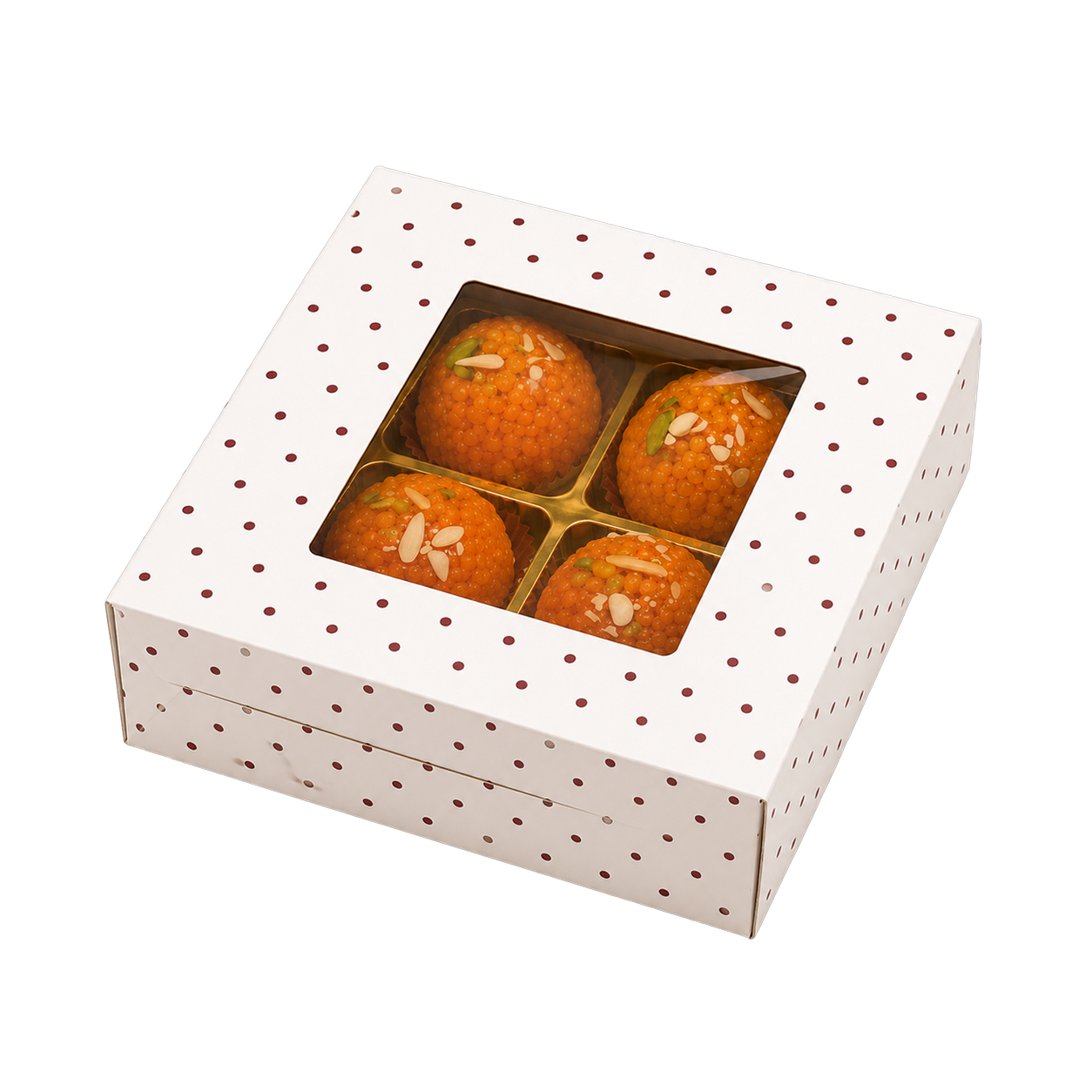 Laddu-Shaped Candles, Set of 4 — image 1