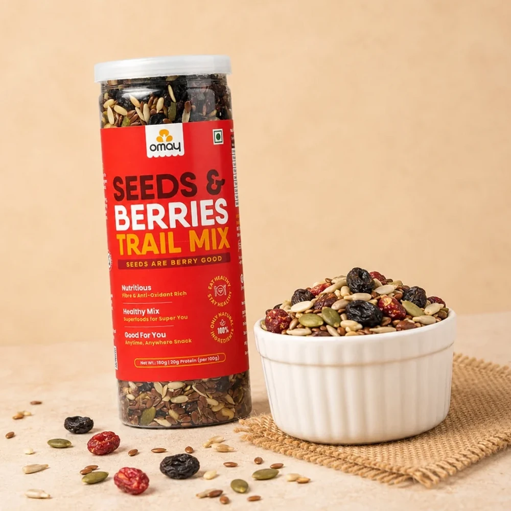 Omay Mixed Berries, 180g — image 1