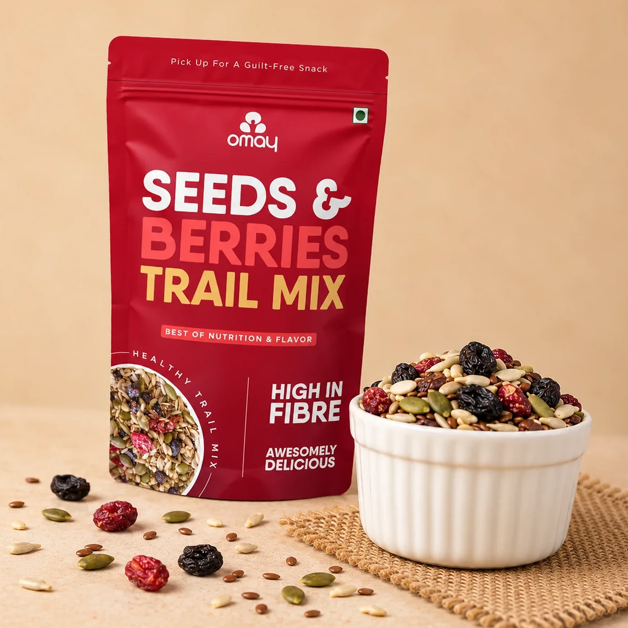 Omay Mixed Berries, 80g — image 1