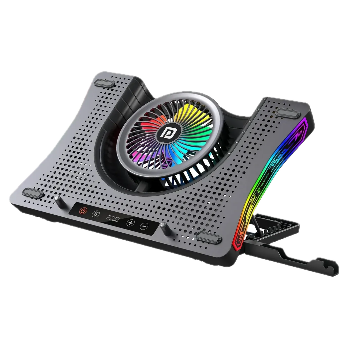 Portronics AeroDock Pro Cooling Laptop Stand — image 1