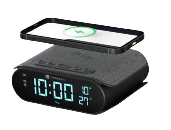 Portronics Voltclock Wireless Charger & Alarm Clock — image 1