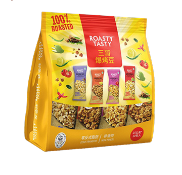 Roasty Tasty Healthy Namkeen & Roasted Snacks Bag, 10 Assorted — image 1