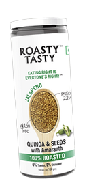 Roasty Tasty Jalapeno Quinoa, Seeds & Amaranth Mix, 80g — image 1