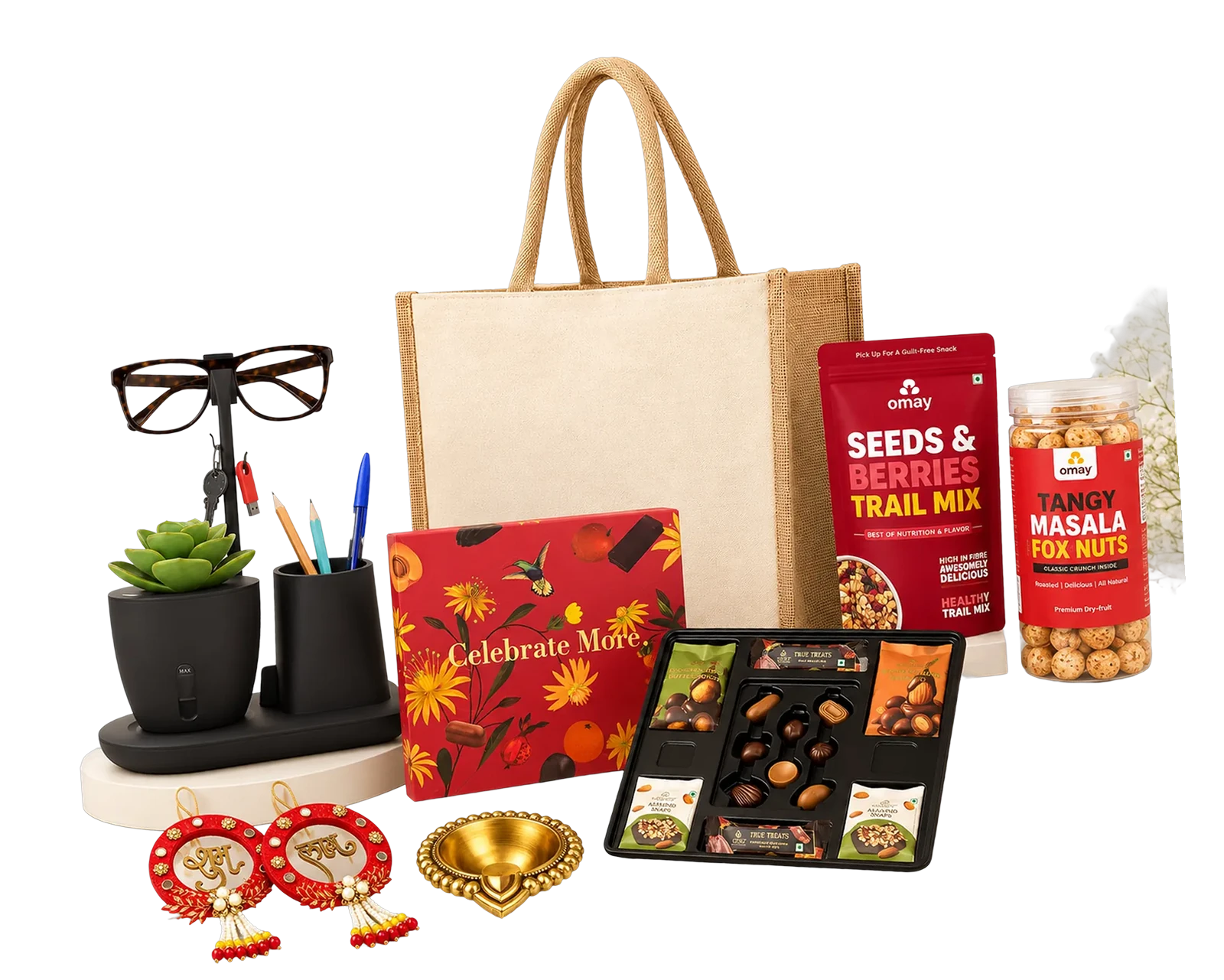 Snacks, Style & Serenity Gift Box — image 1