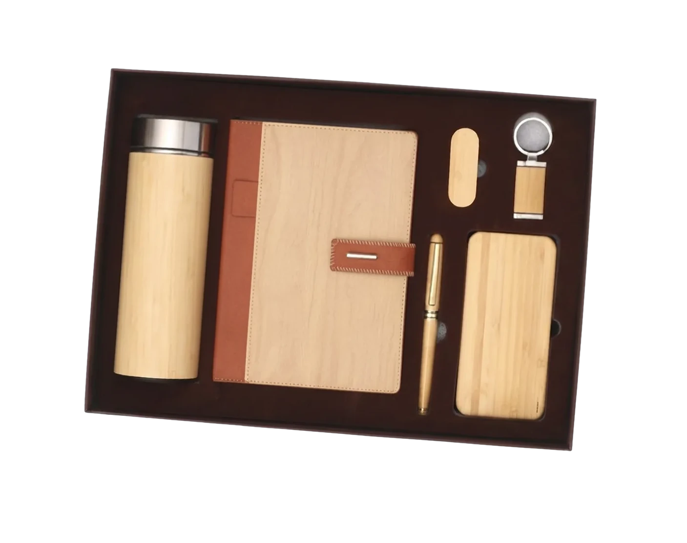 Sustain Pro Bamboo Set with Power Bank & Pen Drive — image 1