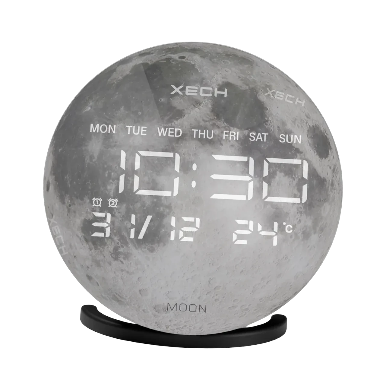 XECH SOLARIS X Clock Speaker (MOON) — image 1